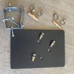 Dual battery trays