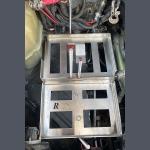 Dual battery trays