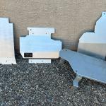 Set of 4 bottom Skid Plates for Nissan Xterra