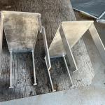 Stools behind driver